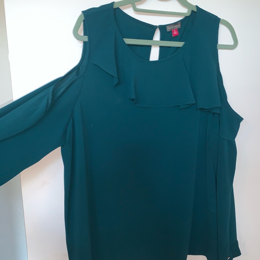 Vince Camuto multi open shoulder top